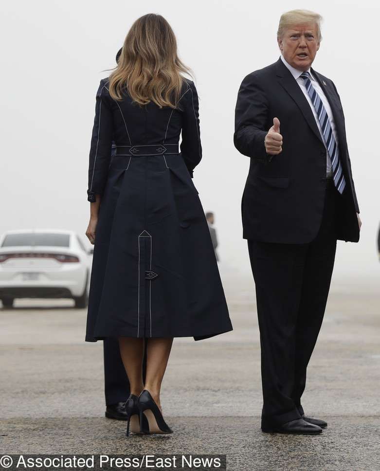 Melania Trump na obchodach 17 rocznicy zamachu terrorystycznego z 11 września 2001 na World Trade Center