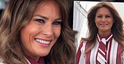 Melania Trump nawet w afrykańskim upale wygląda jak ikona stylu! Za swój skromny ciuszek zapłaciła 7,5 tysiąca złotych!