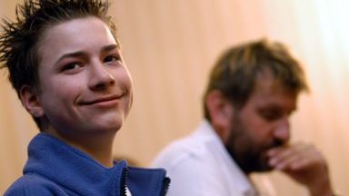 Jasiek Mela i polarnik Marek Kamiński