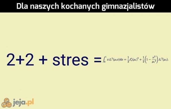 Matematyka i stres nie idą w parze