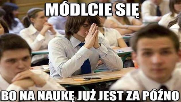 Modlitwa chyba też nie pomoże