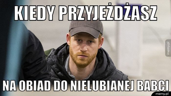 Książę Harry wylądował w Wielkiej Brytanii. Mina mówi więcej niż tysiąc memów