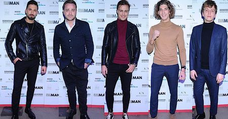 Znani przystojniacy na imprezie "ELLE Man": Rafał Maślak, Michał Baryza, Mateusz Gessler, Maciej Musiałowski