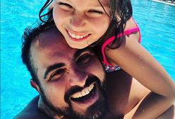 Agustin Egurrola zabrał córkę na wakacje. Carmen ma już 10 lat