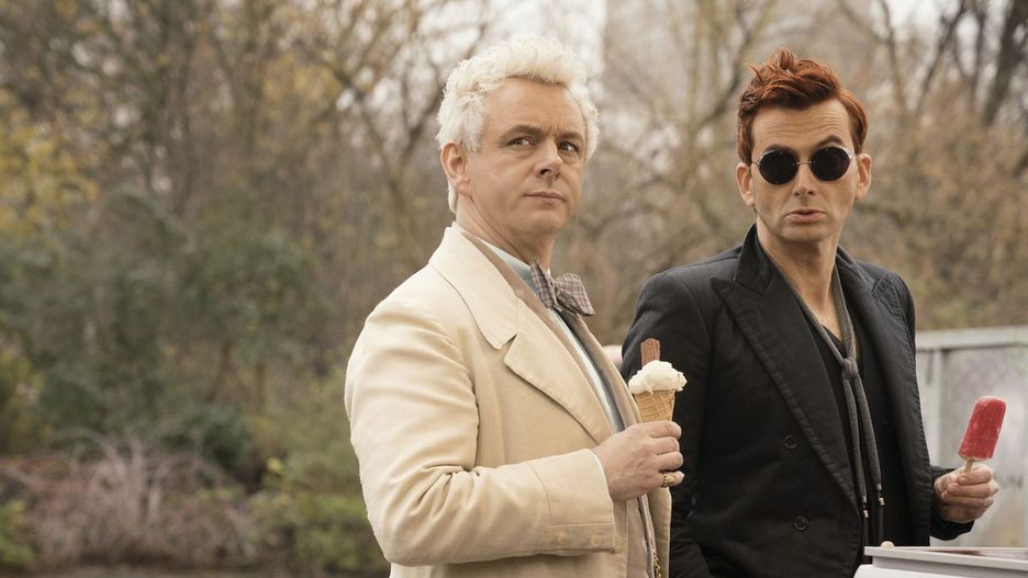 Michael Sheen i David Tennant w "Dobrym Omenie"