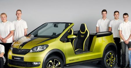 Skoda Element – koncept stworzony przez studentów