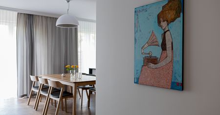 Relaks w mieście. Apartament na warszawskich Bielanach