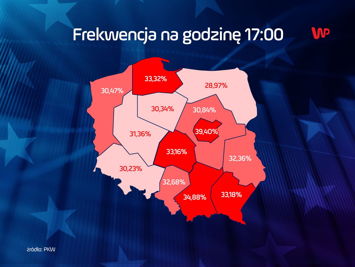 Wybory do Europarlamentu 2019. Rekordowa frekwencja. Prawie jedna trzecia Polaków oddała głos