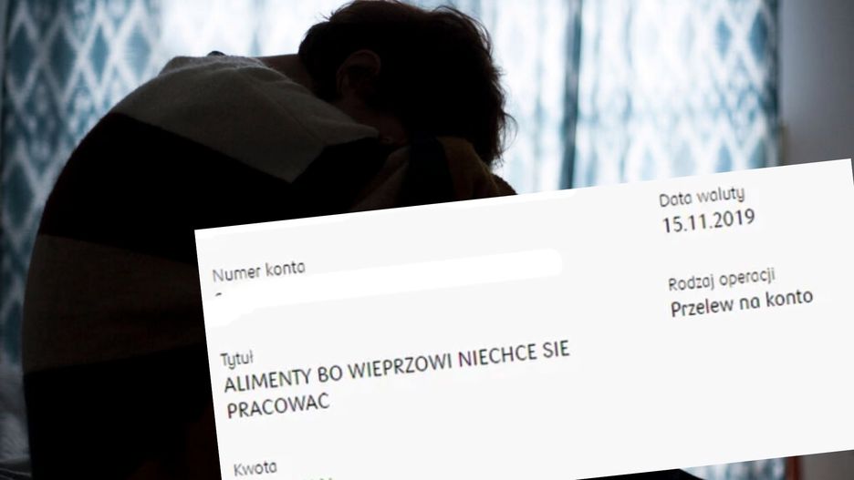 Mężczyźni dają upust swoim emocjom tytułując przelewy