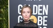 Jodie Comer na czerwonym dywanie. Piękna aktorka w brzydkiej sukience