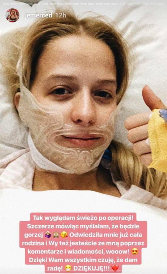 Jessica Mercedes jest już po operacji