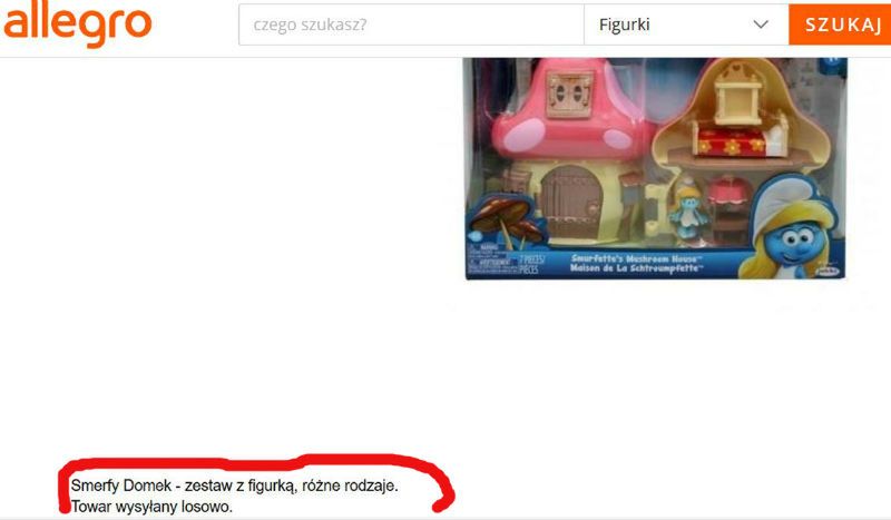 Nowy trik na Allegro. Niby zamawiasz konkretny produkt, a sprzedawca wysyła ci to co ma pod ręką. 
