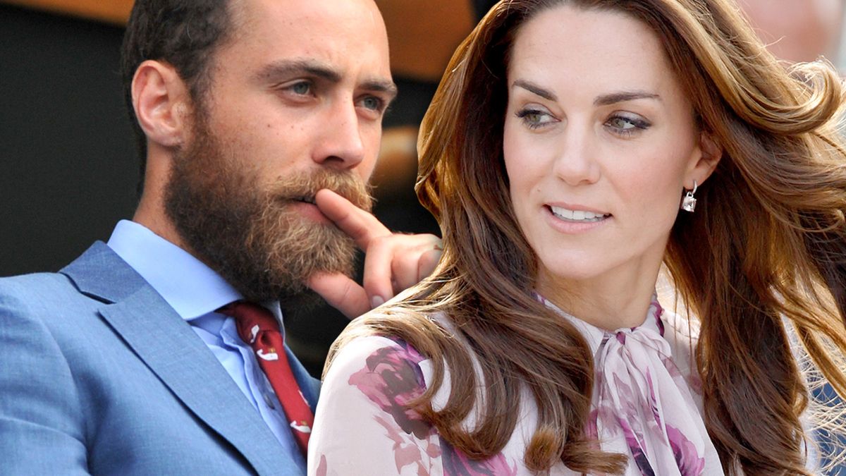 James Middleton i księżna Kate