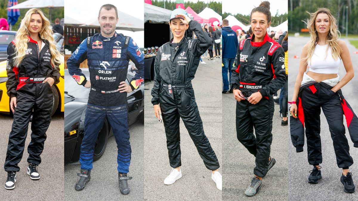 Gwiazdy na torze Speed Games: Dorota Gardias, Joanna Jędrzejczyk, Wersow, Sylwia Madeńska...