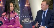 Jacek Kurski gratuluje Sarze James: "W kuluarach mówiono, że nasz kraj nie może wygrać". Po Eurowizji Junior przygotował dla niej niespodziankę