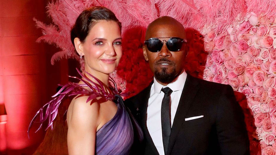 Katie Holmes i Jamie Foxx na Gali MET