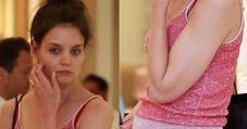 Powiększony brzuszek Katie Holmes!
