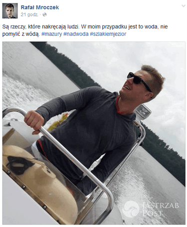 Rafał Mroczek zostanie ojcem