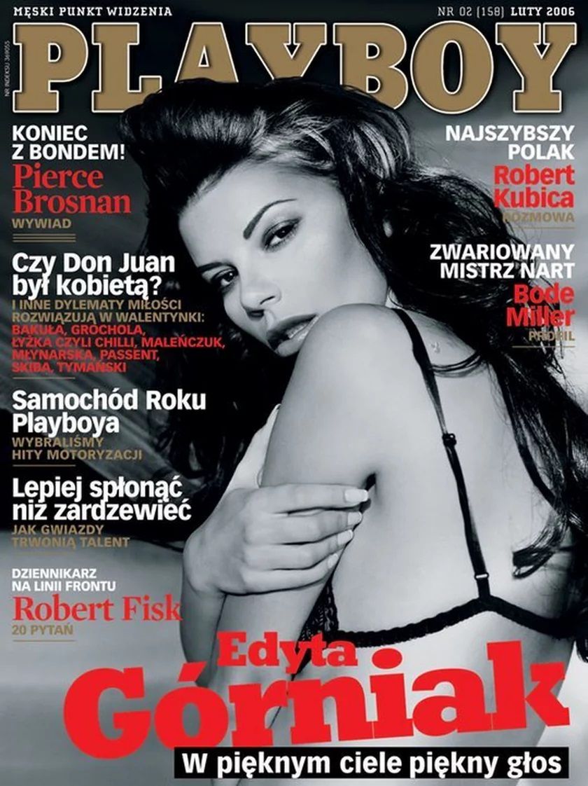 Edyta Górniak na okładce Playboya 1998 rok