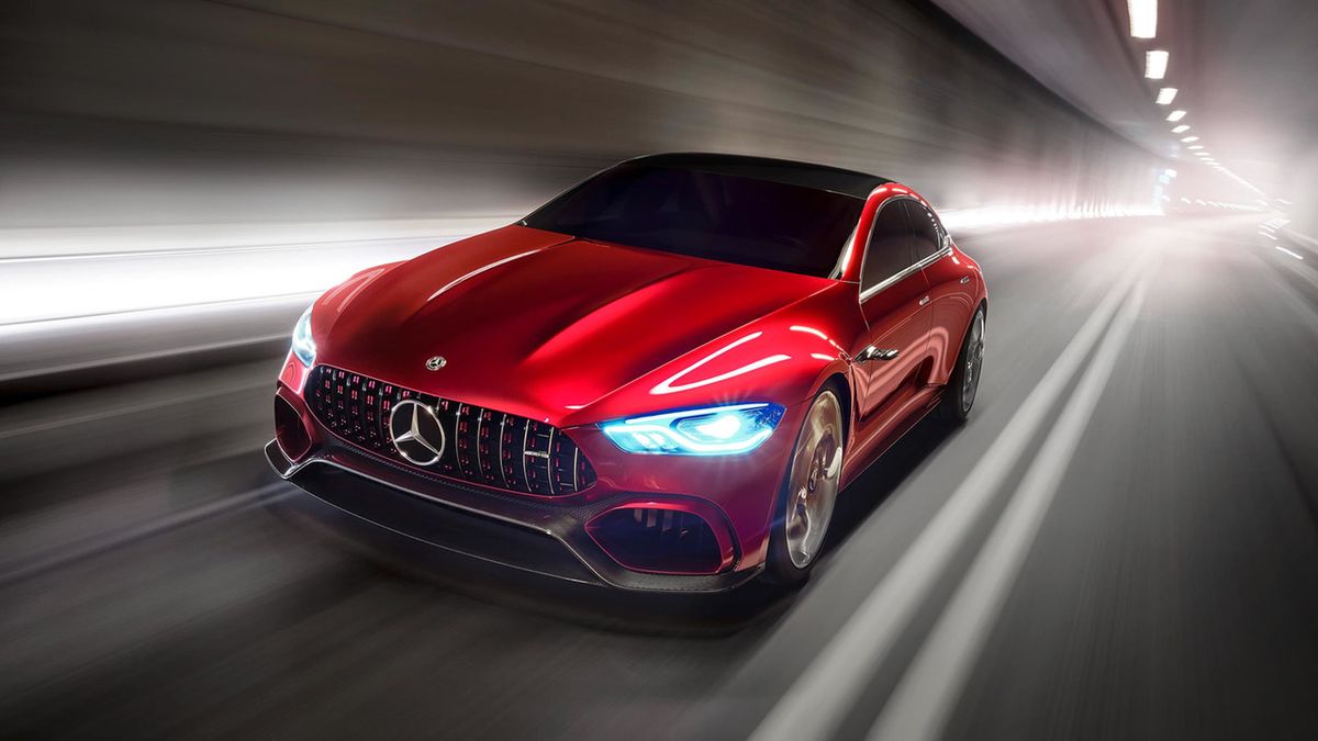 Genewa 2017: Mercedes-AMG GT Concept - czterodrzwiowy sportowiec z napędem hybrydowym