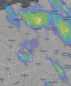 Deszcz, grad, burze. IMGW ponawia ostrzeżenie