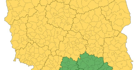 Pogoda na dziś. Niebezpiecznie na drogach. IMGW wydaje ostrzeżenia dla 12 województw