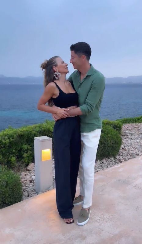 Anna i Robert Lewandowscy 9. rocznica ślubu