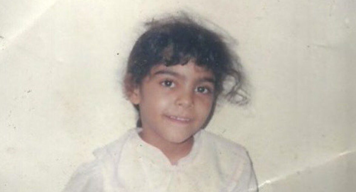 Israa al-Ghomgham w dzieciństwie. Zdjęcie udostępnili jej zwolennicy.
