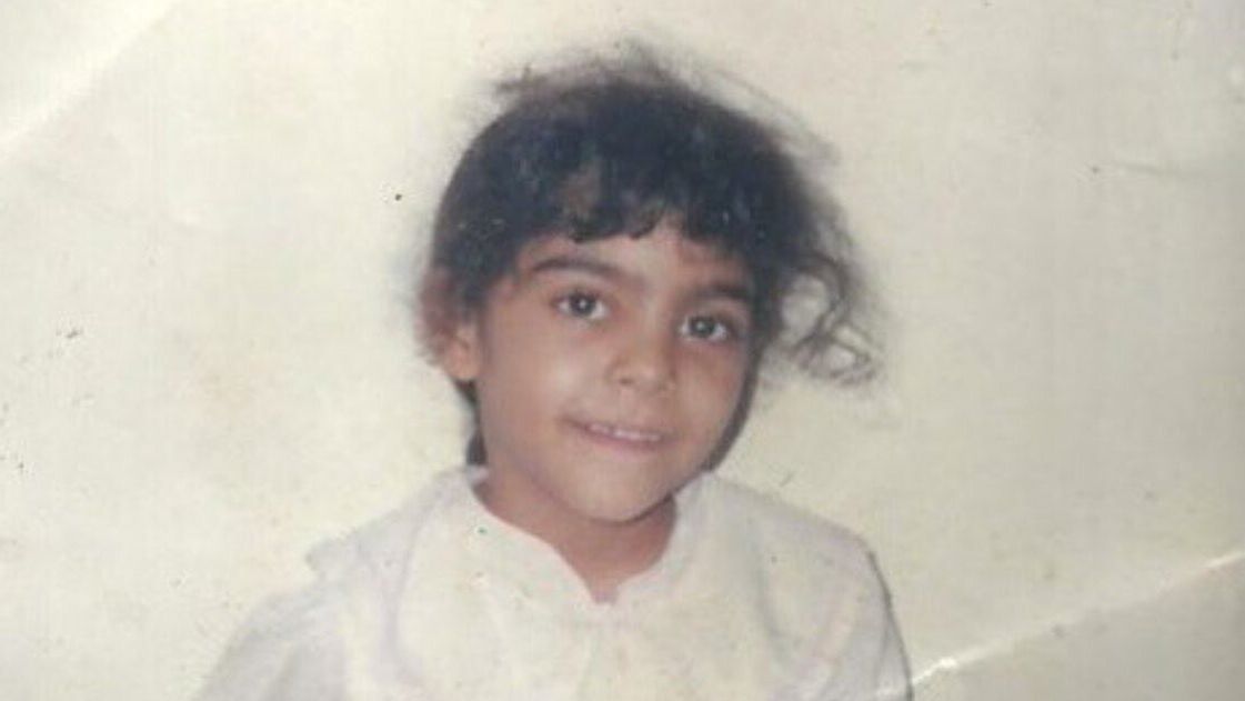 Israa al-Ghomgham w dzieciństwie. Zdjęcie udostępnili jej zwolennicy.