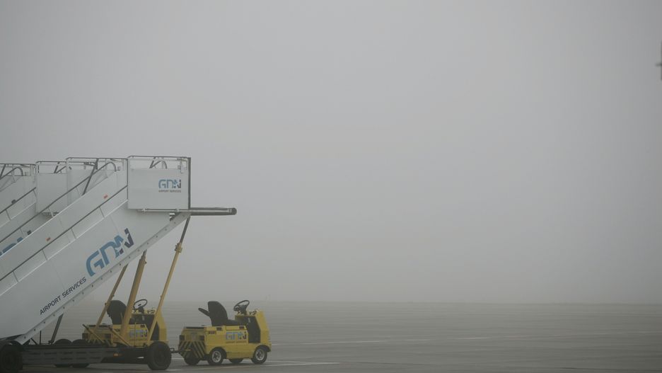 Gęsta mgła uziemiła samoloty w Poznaniu