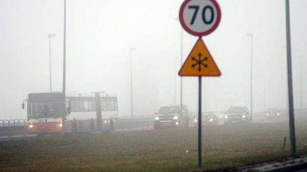 Mgły będą utrudniać widoczność
