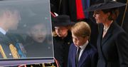 Pogrzeb królowej. William i Kate z dziećmi. Tak Charlotte i George żegnali prababcię. Nie zabrakło przejmujących scen