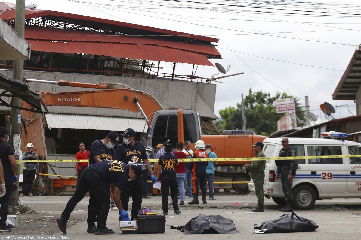 6-letnie dziecko nie przeżyło. Dramat po trzęsieniu ziemi na Filipinach