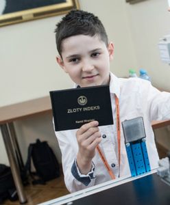10-letni Kamil Wroński zdał swoją pierwszą sesję na Politechnice Lubelskiej