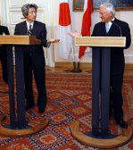 Premier Japonii w Warszawie