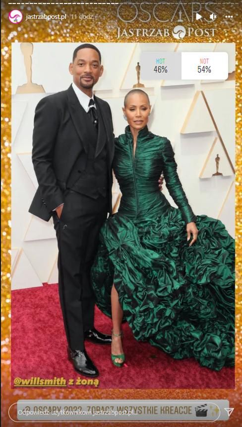 Will Smith z żoną. Jak poradzili sobie w sondzie? Oscary 2022