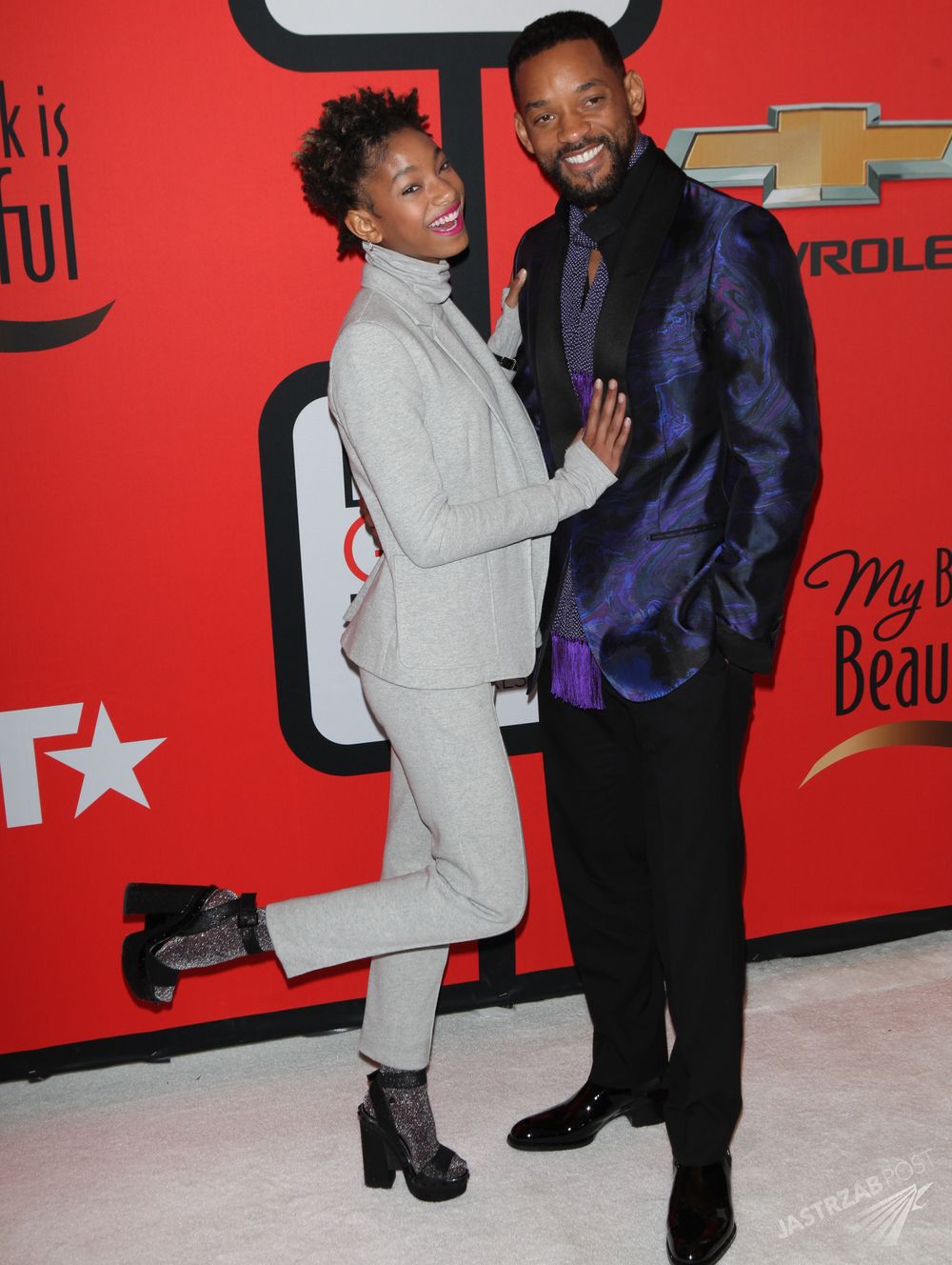 Will Smith i Willow Smith
Fot. ons