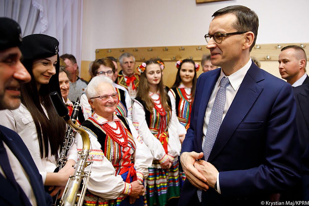 Premier dziękuje za głosy. To w tym miejscu PiS zdobył rekordowe poparcie