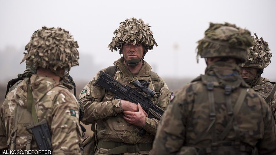 Brytyjscy żołnierze przygotowują się do brexitu