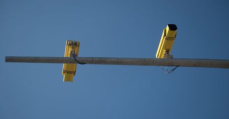 Odcinkowy pomiar prędkości na drodze na Hel