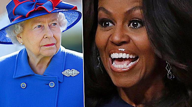 Królowa Elżbieta II, Michelle Obama