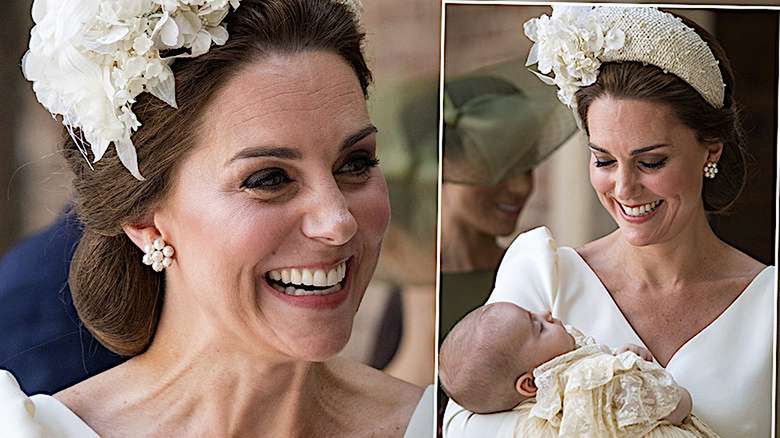 Księżna Kate, chrzest księcia Louisa