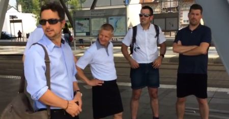 Założyli spódnice, by zaprotestować. Wcale nie mają wielkich wymagań