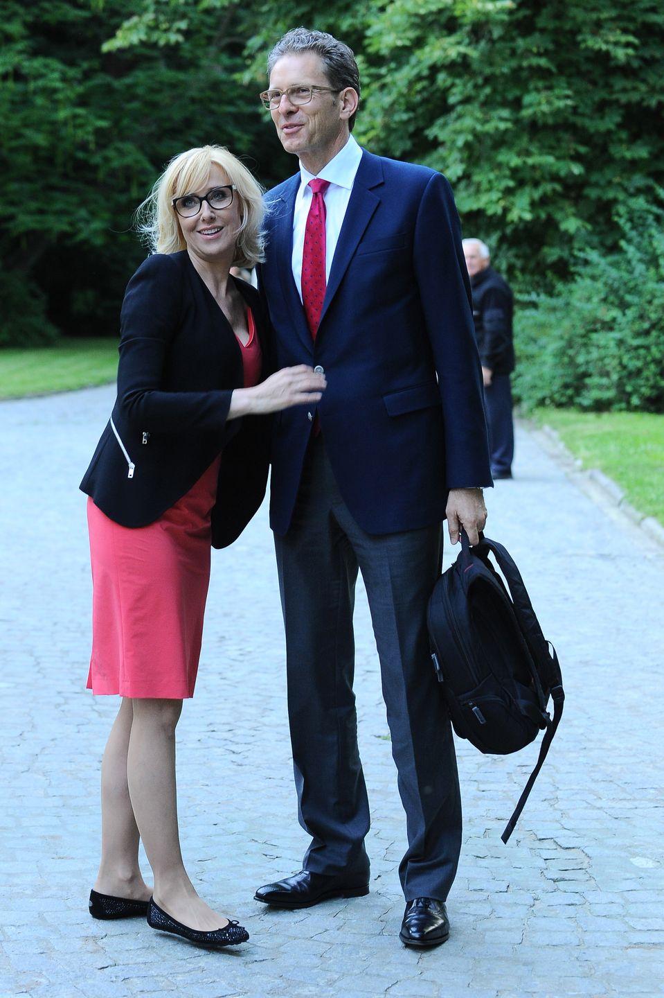 Agata Młynarska i Przemysław Schmidt
