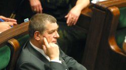 Poseł Stanisław Łyżwińki i posłanka Wanda Łyżwińska w Sejmie