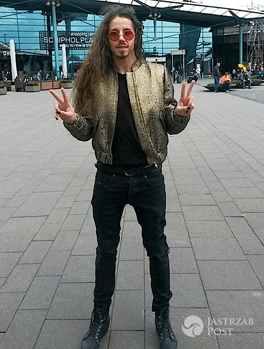 Michał Szpak w Amsterdamie