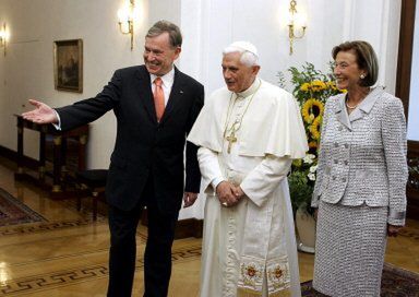 Benedykt XVI spotkał się z prezydentem Niemiec
