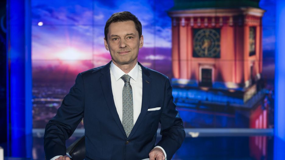 Prowadzący "Wiadomości", Krzysztof Ziemiec