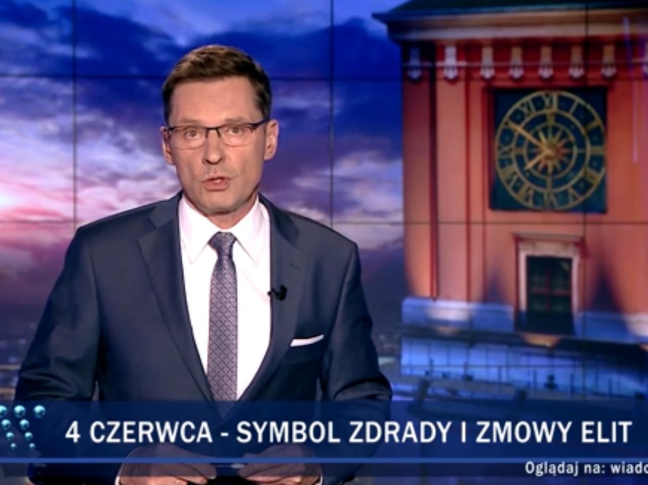 Awantura o pasek "Wiadomości" TVP. Krzysztof Ziemiec się broni: odpowiadam tylko za zapowiedź