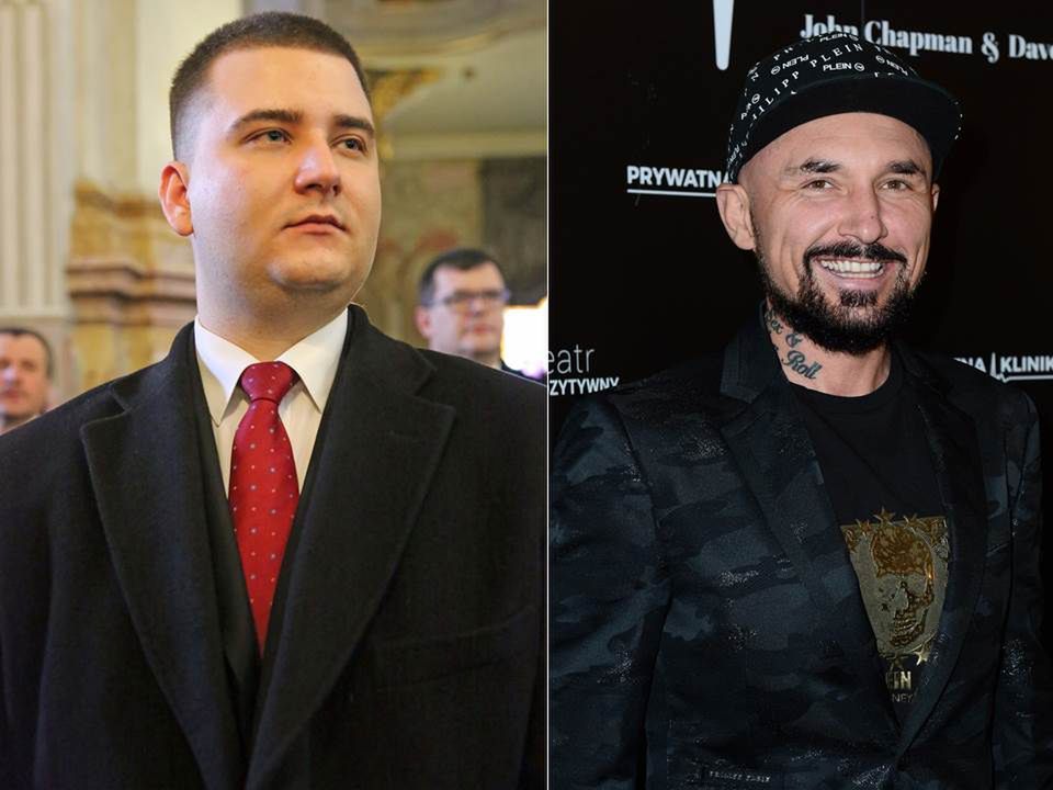 Bartłomiej Misiewicz i Patryk Vega